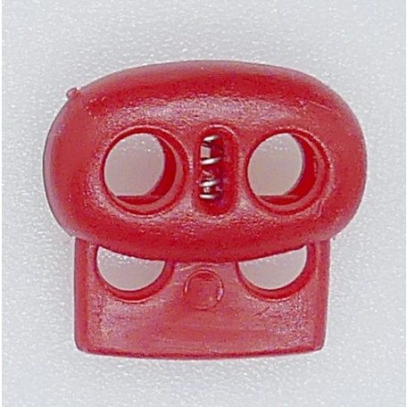 Zsinór összehúzó szabályozó rugós "malacka" 3-4 mm-es zsinórhoz. ( 100 db / csomag)