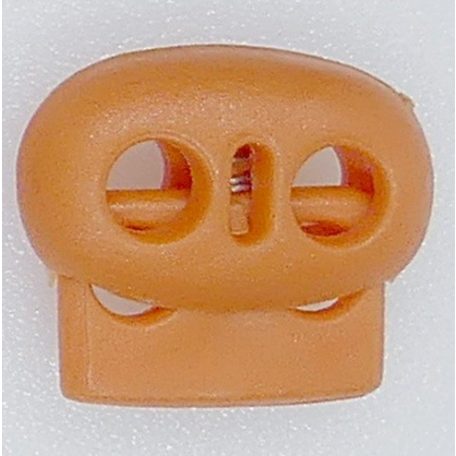 Zsinór összehúzó szabályozó rugós "malacka" 3-4 mm-es zsinórhoz. ( 100 db / csomag)