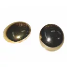 Pitykegomb műanyag 13 mm (20-as méret)  sárga arany, rosegold  vagy ezüst. (25 db /csomag)