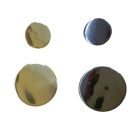 Lapos gombok 16 mm  (26-os) többféle színben "patent  hatású gomb". Műanyag  füles gomb hátul varró. 10 db/csomag