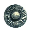 Farmerszegecs 10 mm-es "LEVIS stílusban". Antikolt réz színű. 100 db/csomag (WWS)