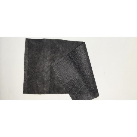 Papír közbélés, vetex vastag, 90 cm széles, egy oldalon vasalható, fehér vagy fekete 100  méter/vég. 