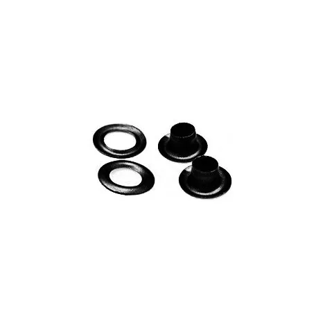 Ringli karika 8 mm lakkozott felületű black nikkel színű. 60 db / csomag