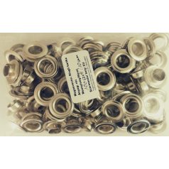   Ringli karika 10 mm réz alapú ezüst színű (100 pár/csomag)