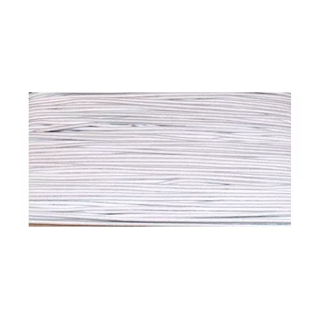 Gumizsinór 2 mm -es hengeres, fehér vagy fekete, kalapgumi  ( 100 méter/orsó) Hengeres gumizsinór.