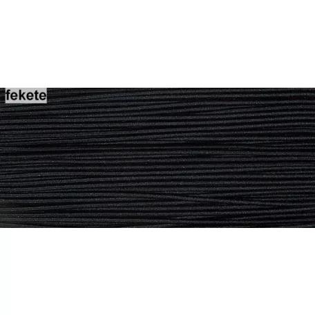 Gumizsinór 2 mm -es hengeres, fehér vagy fekete, kalapgumi  ( 100 méter/orsó) Hengeres gumizsinór.