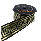 Görög mintás 32 mm széles szalagok. Több színben. 10 méter/orsó Fantastic Jacquard. 