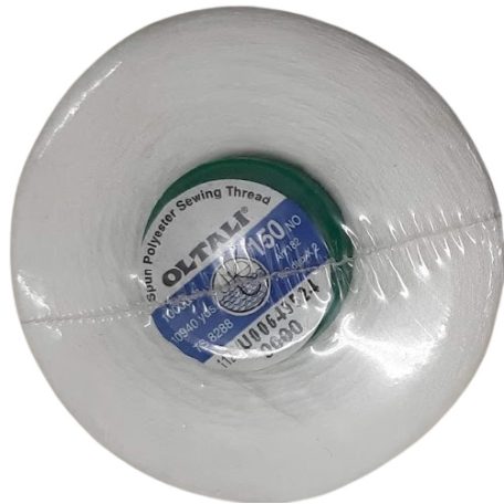Oltali 50-es műszál varrócérna. Többféle színben. 5000 méter/kúp 