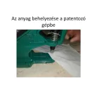 Baby patent 10,5 mm, karika fejjel, géppel beüthető, ezüst színű,  (100 szett/csomag)