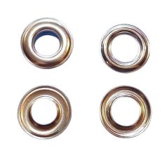   Ringli karika 12 mm, réz alapú, nikkel ezüst színű,  100 pár/csomag (T)