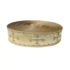 Keresztes szövött szalag arany  30 mm-es (5 métertől)