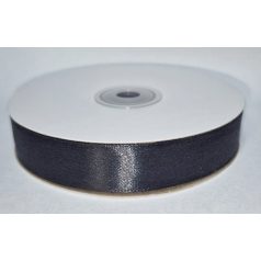   Szatén szalag 20 mm, fekete színben, 50 méter/orsó.  Egyoldalas szatén szalag (CH)