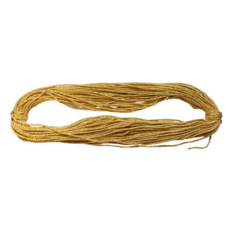 Lurex sodrott 4 mm arany zsinór vagy ezüst zsinór, 50 méteres. Szegő vagy  dekorációs zsinór.