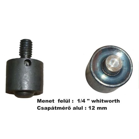 Aparát ringlihez, beütő, préselő szerszám fej, 2 részes, több méretben,  1 pár 