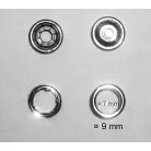 Baby patent aparát 9,5 mm-es karika baby patenthez, 2 részes szett