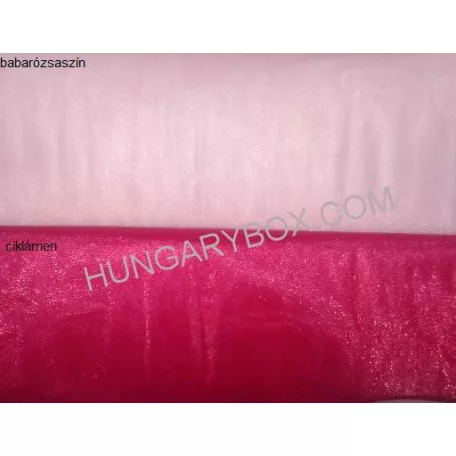 Kristálytüll vagy fedő tüll fényes nagyon szép anyag több színben, 280 cm széles,  Farsang, alkalmi, esküvői, jelmez ruha kellék.