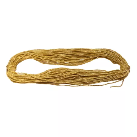 Lurex sodrott 5 mm arany zsinór vagy ezüst zsinór, 50 méteres. Szegő vagy  dekorációs zsinór.
