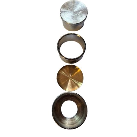 Gombbehúzó szerszám fej, aparát, több méretben, 1 szett