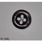 Inggombok sokféle színben 11 mm (18-as) 4 lyukú, átvarró (100 db/cs vagy 144 db / csomag)