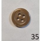 Inggombok sokféle színben 11 mm (18-as) 4 lyukú, átvarró (100 db/cs vagy 144 db / csomag)