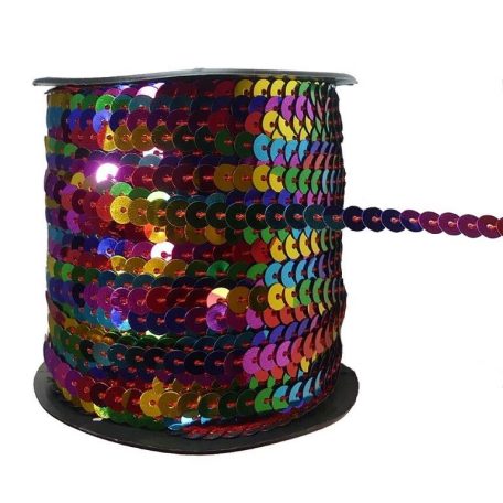 Flitter, nem rugalmas, hologramos, egysoros, varrható, 180 Ft/méter (10 méter)