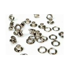   Ringli karika 4,5 mm, réz alapú, ezüst színű. 100 db/csomag  