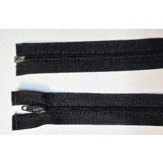   RT0 50 cm alul bontható műanyag spirálcipzár (No:3-as). Csak fekete 5 db-tól