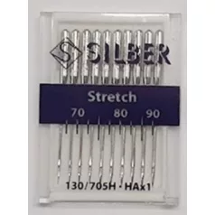   Háztartási varrógéptű SILBER Stretch sortiment / méretek  vegyesen ((10 db/doboz.)