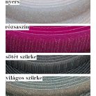 Varrható tépőzár színes  20 mm (bolyhos és a kampós rész) 25 méteres.