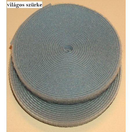 Varrható tépőzár színes  20 mm (bolyhos és a kampós rész) 25 méteres.