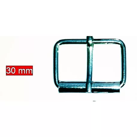 Táskacsat "pörgős" csat, nikkel ezüst színű, bújtató méret: 30 mm,  