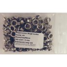 Ringli karika 5 mm, réz alapú, nikkel színű. (100 pár/csomag)