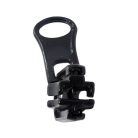 Átfordítható cipzárkocsi RT10-es spirál cipzárhoz ezüst vagy fekete színben (7-es) 