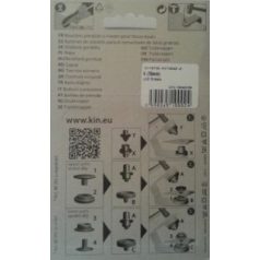   Patent beüthető automata AM antik réz színben, 15 mm, rugós patent. (10 szett) 