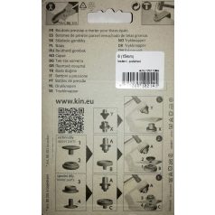   Patent beüthető automata AM arany színű, 15 mm, rugós. 10 darabos