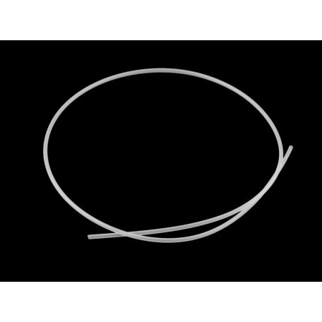 Műanyag halcsont cső 4 mm, ruha merevítő, átlátszó. 50 m / tekercs