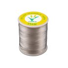 Nylon cérna átlátszó, monofil cérna 0,15 mm vastagságú, nem rugalmas. 200 méter /orsó