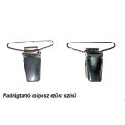 Nadrágtartó csipesz  24-30-36 mm széles  bújtató méret. 25 db / csomag / méret