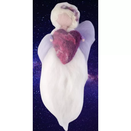 Fésült juhgyapjú, 100%-os merino (24 mic) nemezeléshez. 3-as mix. 12 szín. 50 gr. Antiallergén