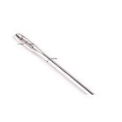 Kárpitos tű, tompa hegyű, 15 cm hosszú,   2,9 mm vastagságú, tűszem 9x1,7 mm.  1 db 