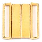 Fürdőruha csat 25 mm, ezüst Bújtató méret 25 mm, rozsdamentes.  10 db/csomag. Fürdőruha kellék. 