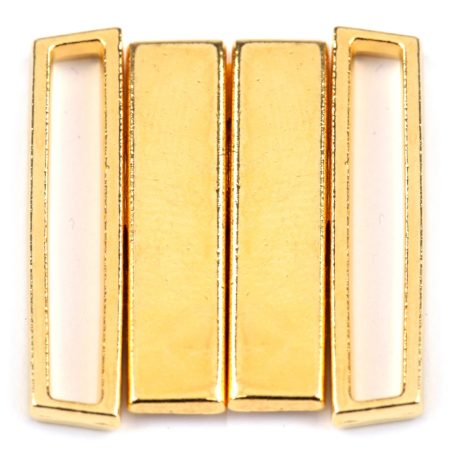 Fürdőruha csat 25 mm, ezüst Bújtató méret 25 mm, rozsdamentes.  10 db/csomag. Fürdőruha kellék. 