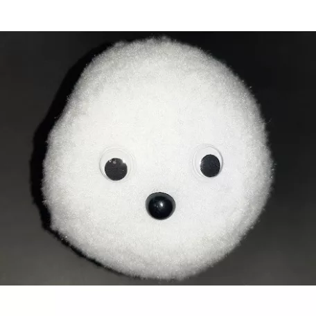 Pompon 70 mm nagyságú zsenília labda.  7 cm-es pompon kreatív alap kellék. 