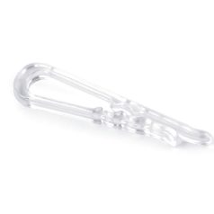   Ing csipesz. Műanyag átlátszó csipesz inghez, ruhához, 40 mm hosszú. 100 db / csomag. 