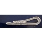 Ing csipesz. Műanyag átlátszó csipesz inghez, ruhához, 40 mm hosszú. 100 db / csomag. 