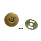 Táskamágnes 18 mm beszúrós (4db/szett)  többféle színben. Mágneszár.   ( 10 szett/csomag)
