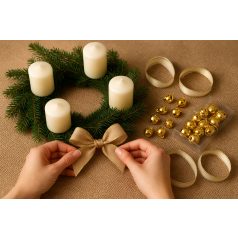   Kolomp, csengő, dekorációs kellék. 25 mm nagyság. Arany színben . 12 db /doboz