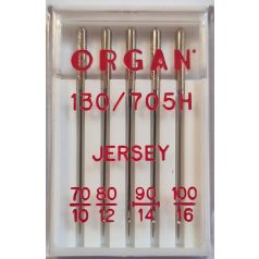   Háztartási varrógéptű Organ JERSEY 130/705H vegyes méretek (70-80-90-100)  ( 5 db/levél) 