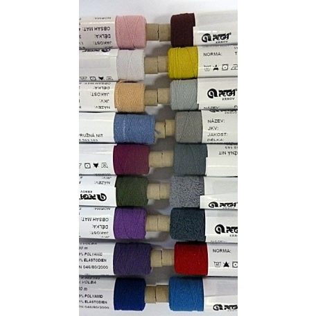 Gumicérna 1 mm 30 méter/cséve, mix, színes vegyes 20 db/doboz. 