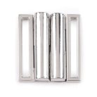 Fém csat 30 mm, ezüst színű rozsdamentes.  10 db/csomag. Fürdőruha kellék. Fém övcsat.